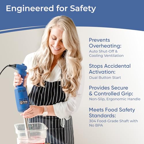TK Commercial Immersion Blender 350W Light Duty for Restaurants
