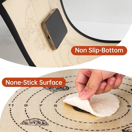 Silicone Baking Mat with 10 Recipes