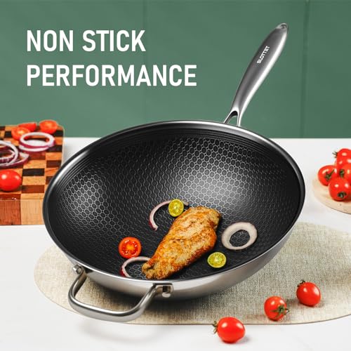 Hybrid 12 Inch Wok with Steamer (12 Inch with Steamer)