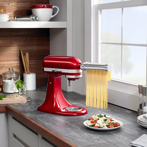 KSMPDX 5 piece Pasta Deluxe Set Attachment for KitchenAid Mixers (5 Piece ( Pack of 1) / 5-Piece Pasta Deluxe Set)