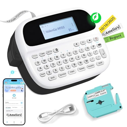 Label Maker Machine with (Black)