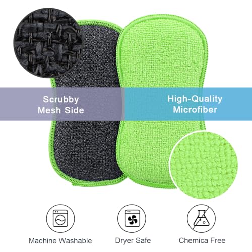Dish Sponge 12 PK (Green)