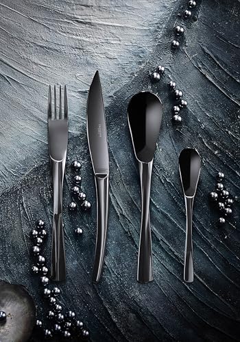 Degrenne Luxury French Cutlery Set (XY Black / 5pcs)