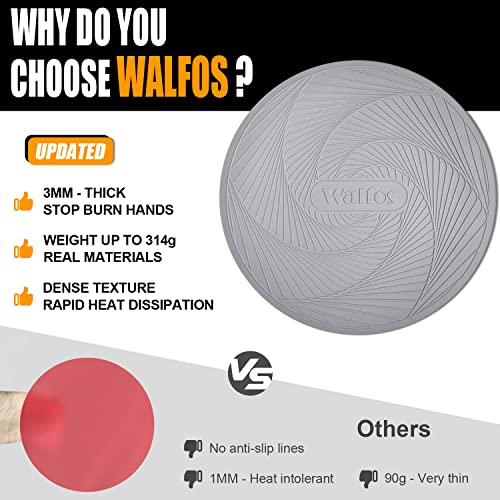 12 Inch Silicone Microwave Mat & Pot Holders
