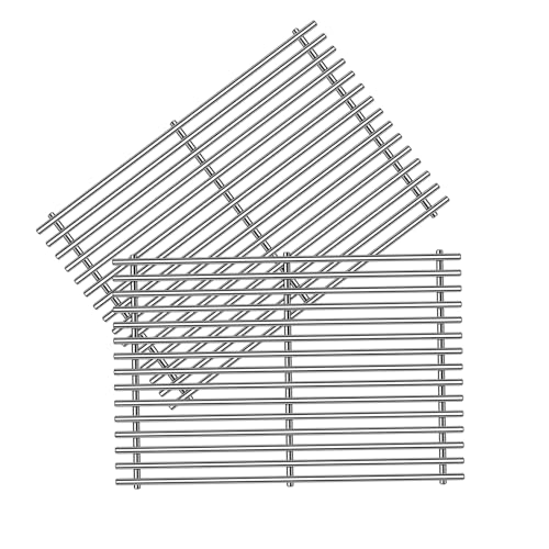9MM 17.5" Stainless Steel Grill Grates for Weber Spirit E (17.5" Spirit 300)
