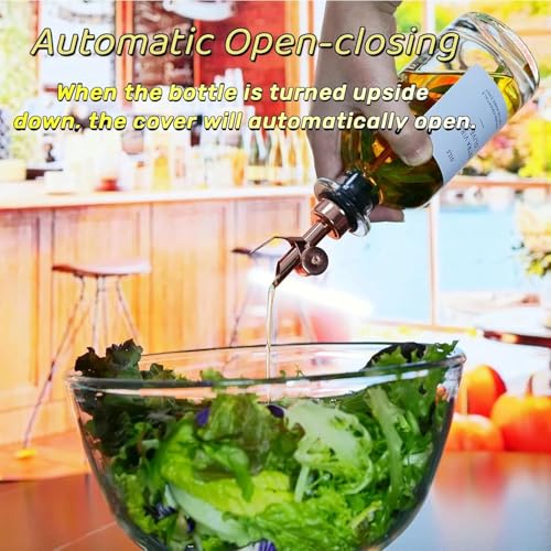Olive Oil Dispenser Spout (8 Pack / Rose Golden)