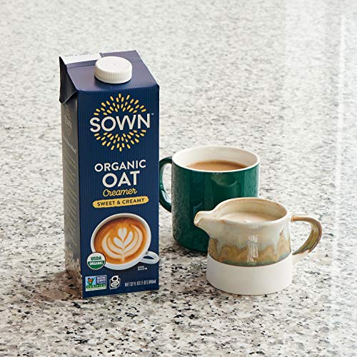 Organic Oat Creamer Sweet & Creamy (32 Fl Oz (Pack of 3))