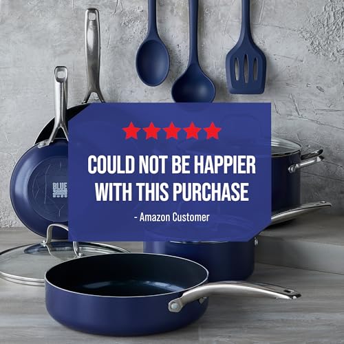 2 Piece Nonstick Frying Pan Set (9.5" and 11" Frypan Skillet Set)