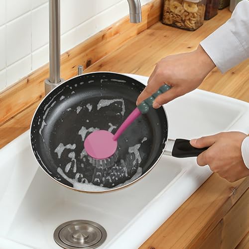 6 PCS Cleaning Brush (Purple)