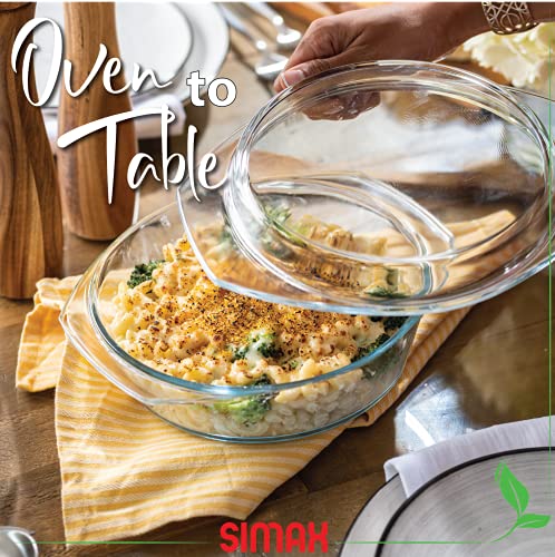 Casserole Dish with Lid (1.5 quart)