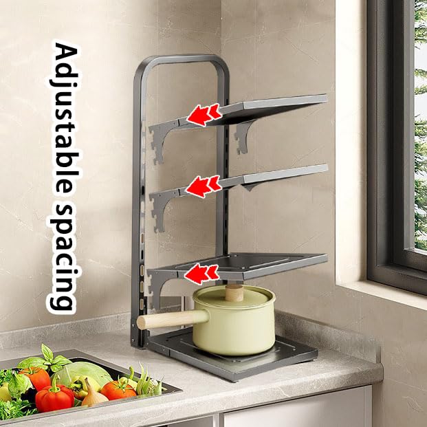 Pots and Pans Organizer Under Cabinet (3L-A)