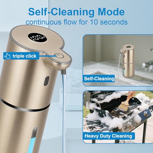 Automatic Liquid Soap Dispenser Touchless (Gold / Liquid)