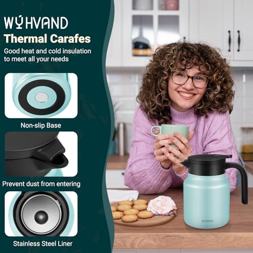Insulated Coffee Carafe (Blue / 34 Ounces)
