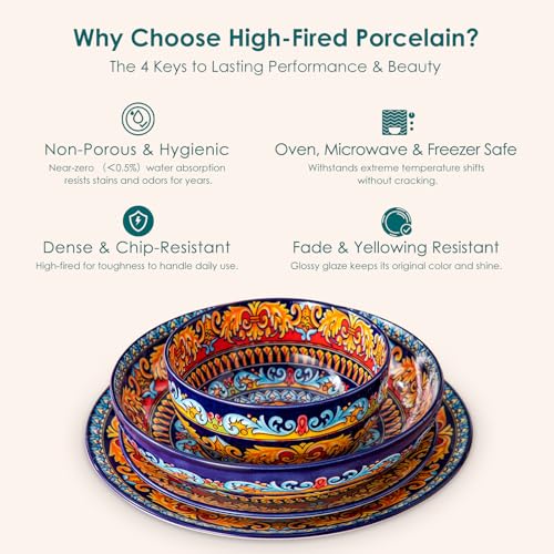 24 Piece Dinnerware Sets (Service for 6 (24 Pcs))
