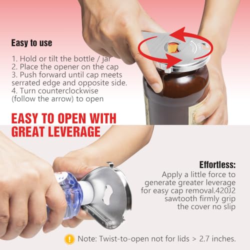 Multifunction Bottle Opener (Black)