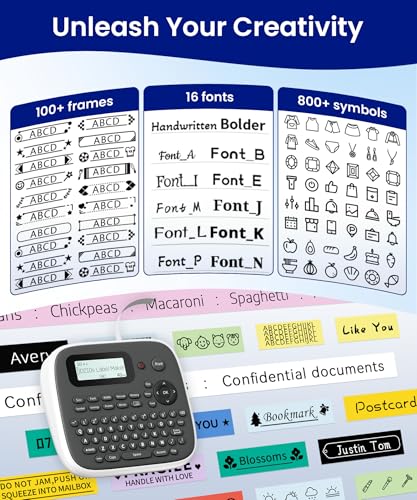 Label Maker Machine with