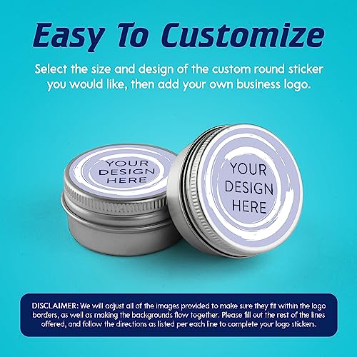 Custom Vinyl Stickers Your Image (100 Count)