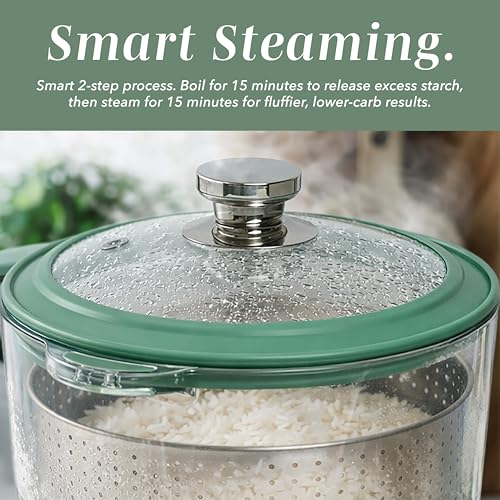 Glass Mini Low Carb Rice Cooker