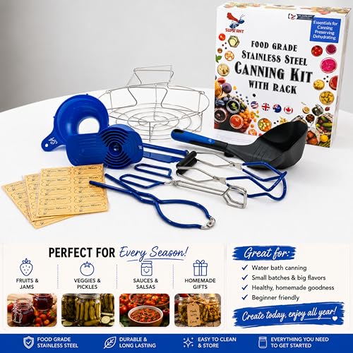 Blue Canning Supplies Starter Kit (Blue)
