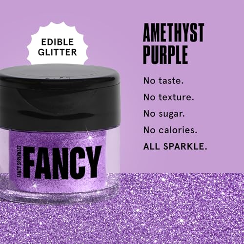Amethyst Purple Edible Glitter Luster Dust 4gm