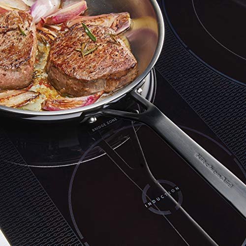 5 Ply Clad Polished Stainless Steel Fry Pan