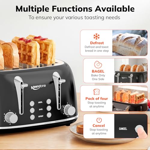 Toaster 4 Slice (4 Slice / Black)