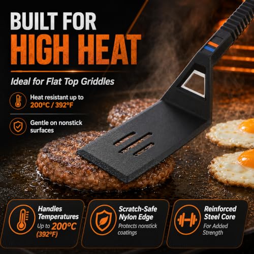 25" x 16" Cast Iron Grill Griddle Kit (25.1" x 16.1" x 2.7")
