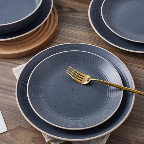 Lauren Modern Stoneware 16 (16-Piece Service for 4 / Charcoal)