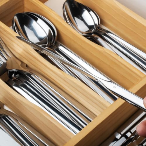 Cube 20 Piece Forged Flatware Set (Silver / 20 pieces for 4)