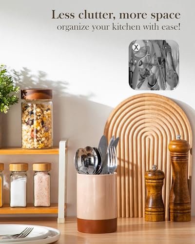 Utensil Holder (Khaki Pink / 5.5" (Single))