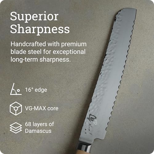 Premier Blonde 9" Bread Knife (Blonde / 9")