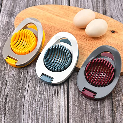 Egg Slicer for Hard Boiled Eggs (Yellow)