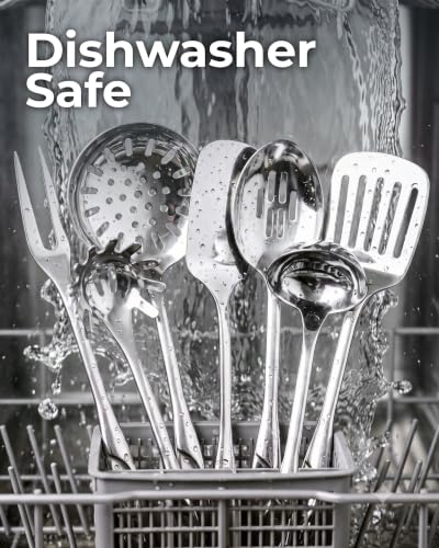 Stainless Steel 8 Piece Cooking Utensil Set (8 Piece Set)