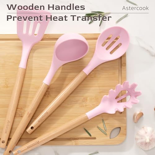 Kitchen Utensils set (Pink)