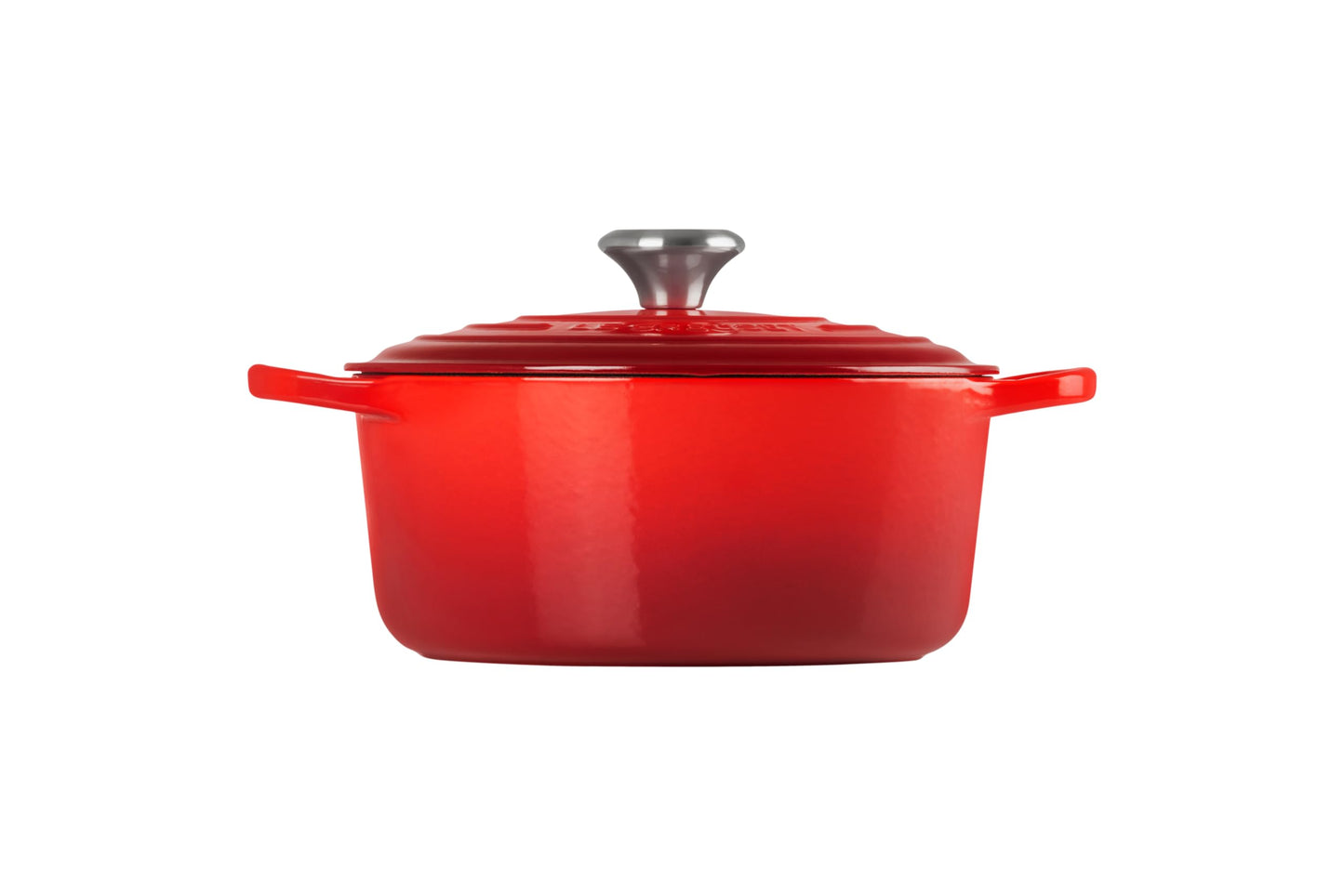 Enameled Cast Iron Round Dutch Oven (Cerise / 4.5 Qt)