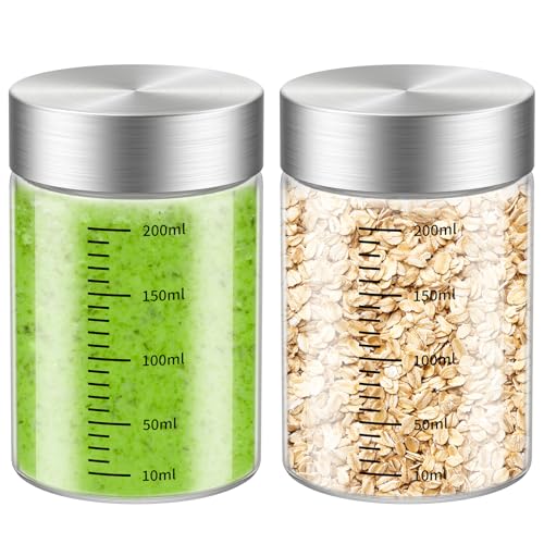 8 Oz Glass Bottles with Lid