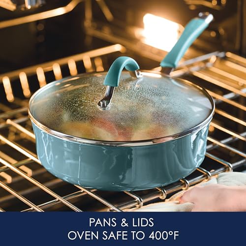 Cucina 12 Piece Cookware Set (Agave Blue / 12 Piece Porcelain Enamel)