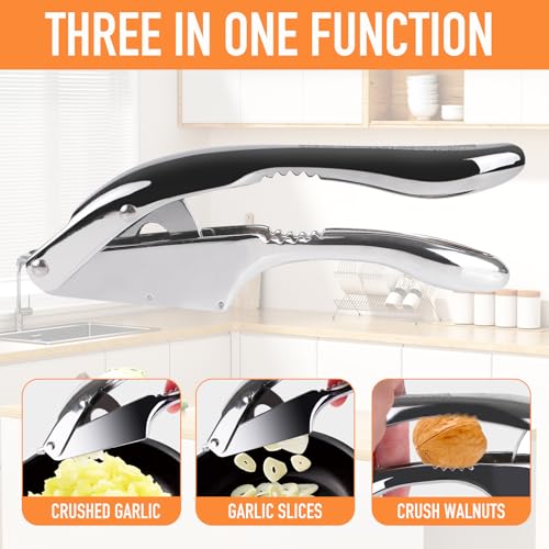 Garlic Press and Slicer 2 in 1