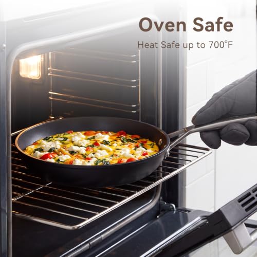 12 Inch Nonstick Frying pan with Lid (12-inch with lid)