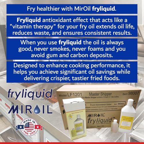 1 Liter Bottle FryLiquid by MirOil