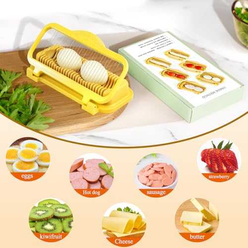 Larger Banana Slicer Egg Slicer for Hard Boiled Eggs