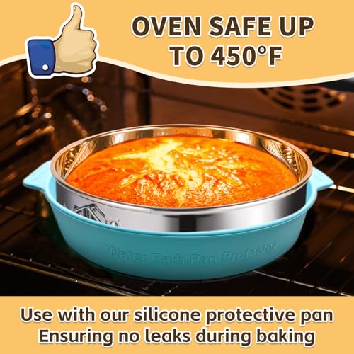 4-7-9 Inch Stainless Steel Springform Cheesecake Pan Set of 3 (3 Count)
