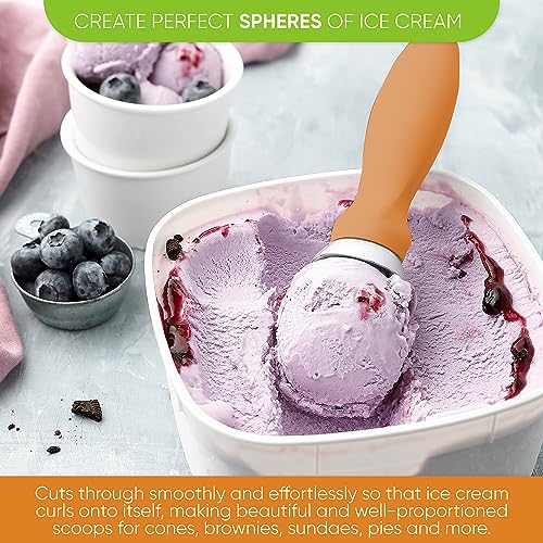 Heavy Duty Metal Ice Cream Scooper (2 Count)