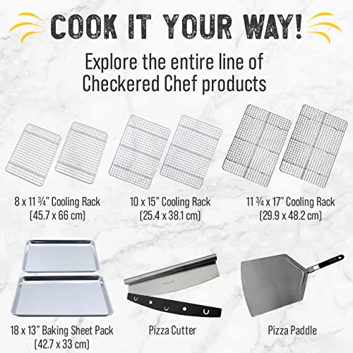 Cooling Racks for Cooking and Baking (3-Pack, Assorted Sizes / 2-Pack)