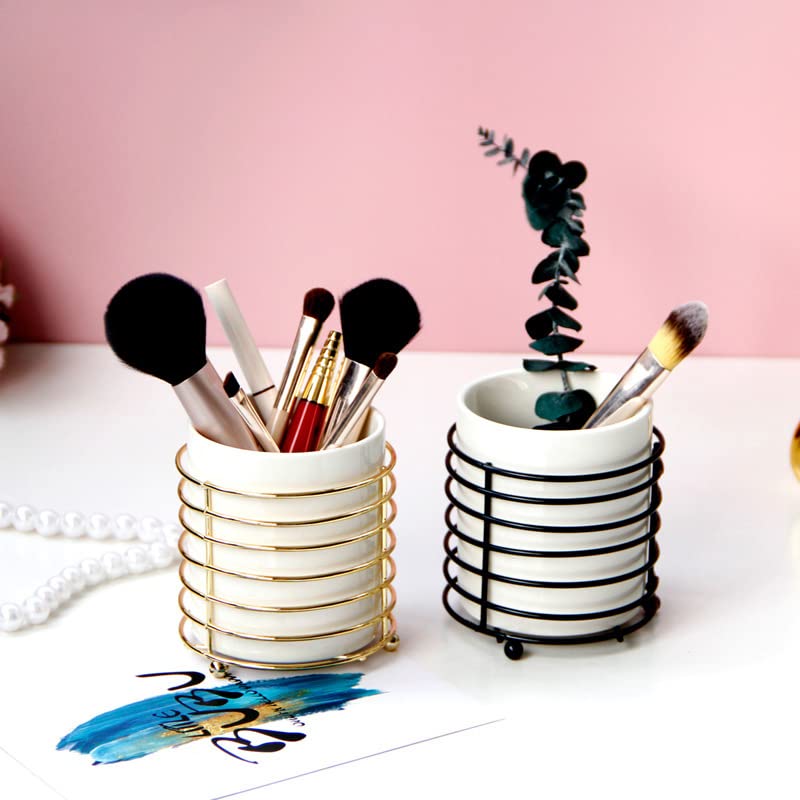 Spoon holder for Kitchen Countertop (S / White Gold)