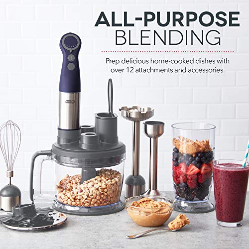 Chef Series Deluxe Immersion Hand Blender Set (Chef Series Deluxe / Midnight)