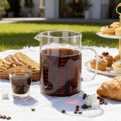 Glass Measuring Cup 6CUPS (1500ML)