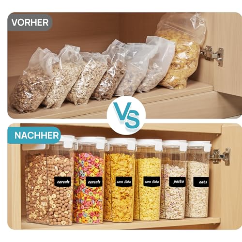 Cereal Containers Set