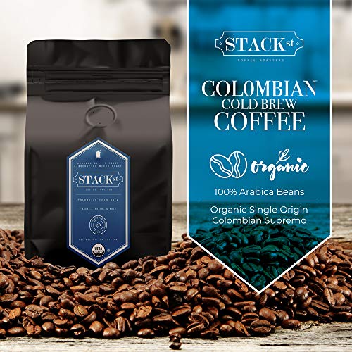 Organic Cold Brew Coffee Coarse Ground 1 LB (16 Ounce (Pack of 1))