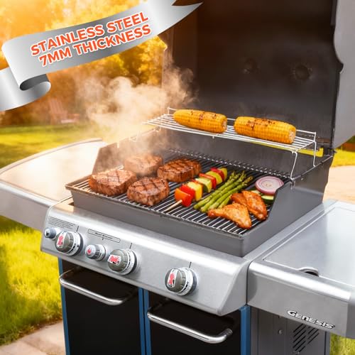 19.5" Grill Grates for Weber Genesis 300 Series (19.5" x 12.9" 2 Pack)